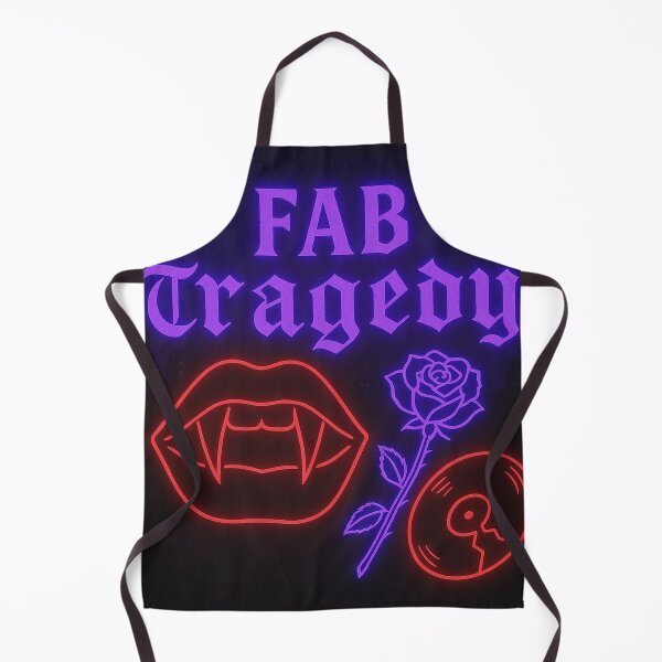 Item preview, Neon Vampire Lips, Rose, and Record Design designed and sold by FabTragedy.