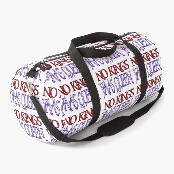Item preview, No Kings Yaas Queen – Bold Typography Protest Design designed and sold by aadventures.