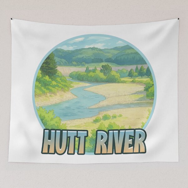 Item preview, Hutt River (Te Awa Kairangi) - New Zealand designed and sold by duke818.