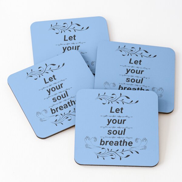 Item preview, Let Your Soul Breathe designed and sold by HappyHavenStu.