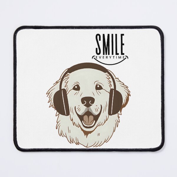 Item preview, Golden Retriever Cute Dog Art – Smile Everytime designed and sold by SAG-Shop.