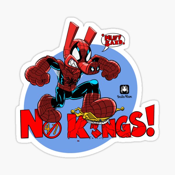 Item preview, No Kings! ‘Nuff Said designed and sold by TDFSpiderHam.