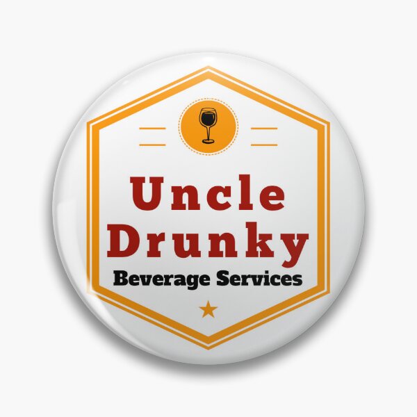 Item preview, Uncle Drunky Beverage Services designed and sold by JenGo Creative.