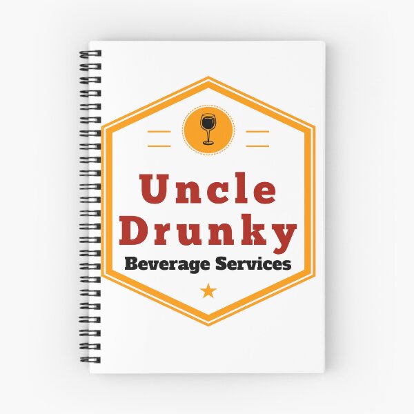 Item preview, Uncle Drunky Beverage Services designed and sold by JenGo Creative.