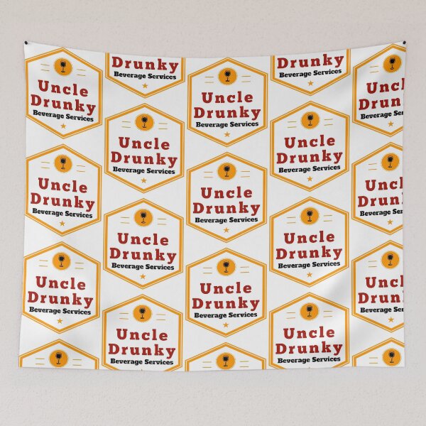 Item preview, Uncle Drunky Beverage Services designed and sold by JenGo Creative.