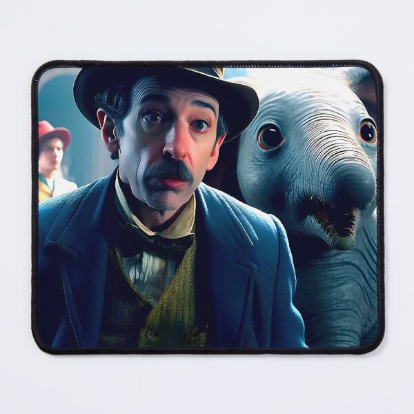 Item preview, Man with a Mustache Elephant  designed and sold by ArtbyJustis.