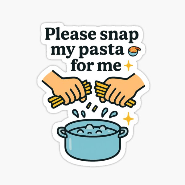 Item preview, Snap Pasta Plz Mini designed and sold by LetsFoodFight.