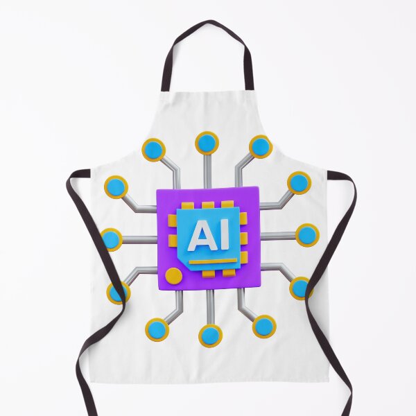 Item preview, Colorful AI Chip – Futuristic Tech Circuit Design designed and sold by Mahakamel.