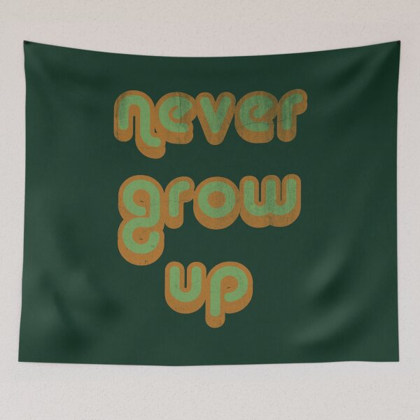 Item preview, Never Grow Up Vintage designed and sold by FandomTrading.