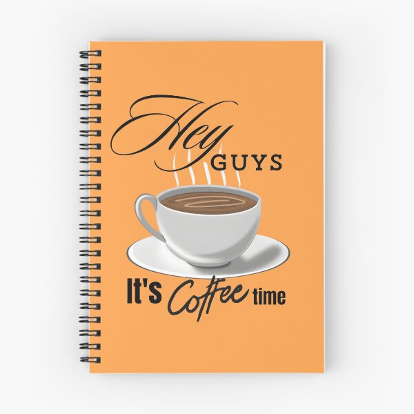 Item preview, Hey Guys, It’s Coffee Time – Fun Coffee Quote for Social Sippers & Java Lovers designed and sold by Style-Sense.