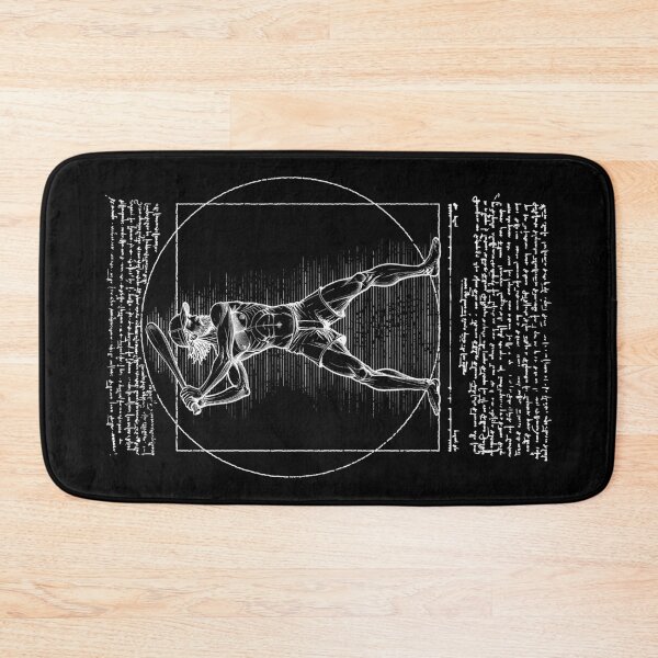 Item preview, Baseball Player Vitruvian Man Funny Leonardo Da Vinci Batter designed and sold by GrandeDuc.
