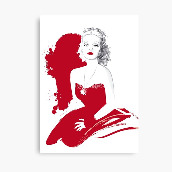 Red Jezebel Canvas Print