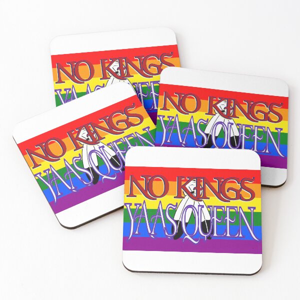 Item preview, No Kings Yaas Queen – Two-Spirit Pride Typography Design designed and sold by aadventures.