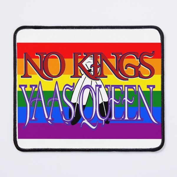 Item preview, No Kings Yaas Queen – Two-Spirit Pride Typography Design designed and sold by aadventures.