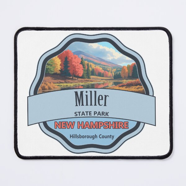 Item preview, Miller State Park, Hillsborough County, New Hampshire designed and sold by Wanderful-roads.