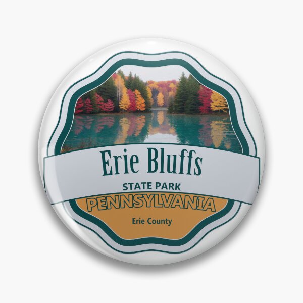 Artikelvorschau, Erie Bluffs State Park, Erie County, Pennsylvania entworfen und verkauft von Wanderful-roads.