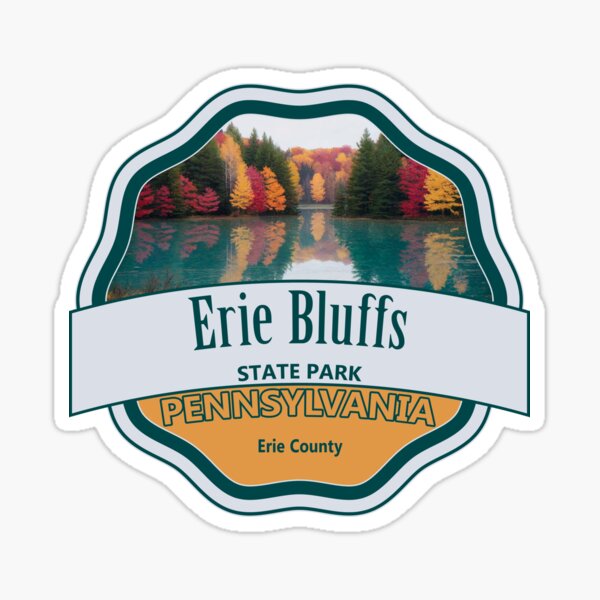 Item preview, Erie Bluffs State Park, Erie County, Pennsylvania designed and sold by Wanderful-roads.