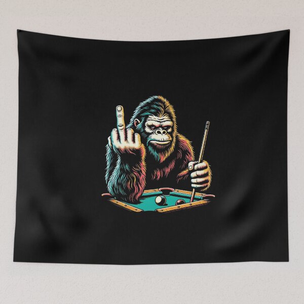Item preview, Bigfoot Billiards Pool Players 8 ball 9 ball designed and sold by sols.