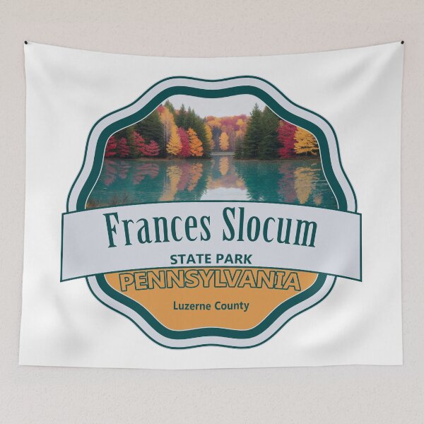 Item preview, Frances Slocum State Park, Luzerne County, Pennsylvania designed and sold by Wanderful-roads.