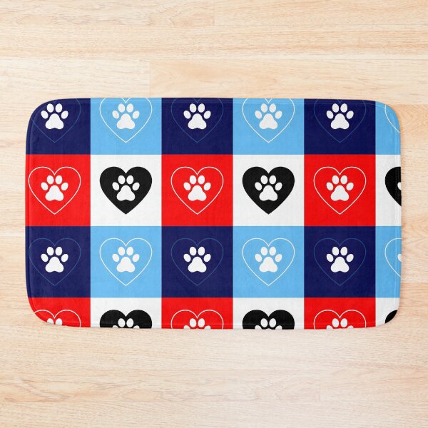 Item preview, Colorful Minimalist Heart Paw Print Pattern – Cute Pet Lover iPhone Case Design designed and sold by FestivityFinds.