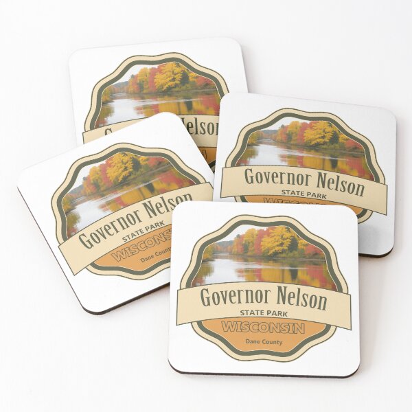 Item preview, Governor Nelson State Park, Dane County, Wisconsin designed and sold by Wanderful-roads.