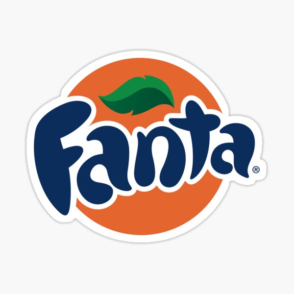 Fanta logo Sticker
