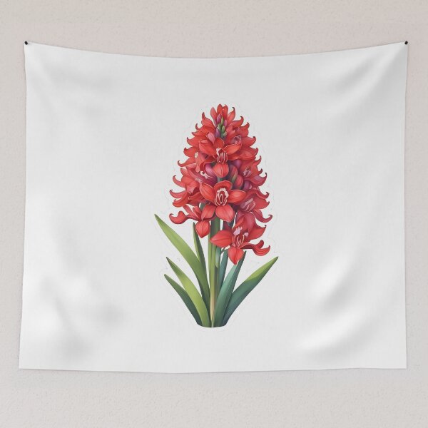 Item preview, Red Hyacinth designed and sold by HOMETOWN86.