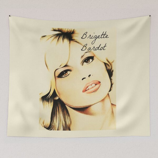Item preview, Brigette Bardot Portrait Watercolor Art designed and sold by Vicky021.