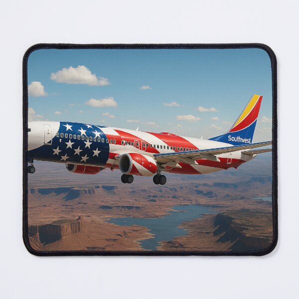 Item preview, Southwest Airlines 737 Freedom One Over the Desert Southwest designed and sold by Skyframe Aviation.