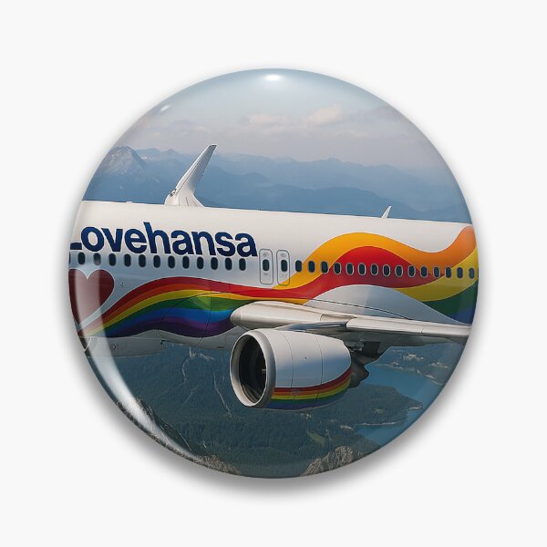 Item preview, Lufthansa A320neo Lovehansa Over the Bavarian Alps designed and sold by Skyframe Aviation.