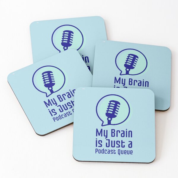 Item preview, My Brain is Just a Podcast Queue designed and sold by musthavewords.