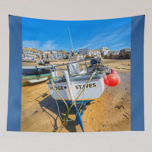 Item preview, St Ives Harbour Portrait designed and sold by Alisonchambers2.