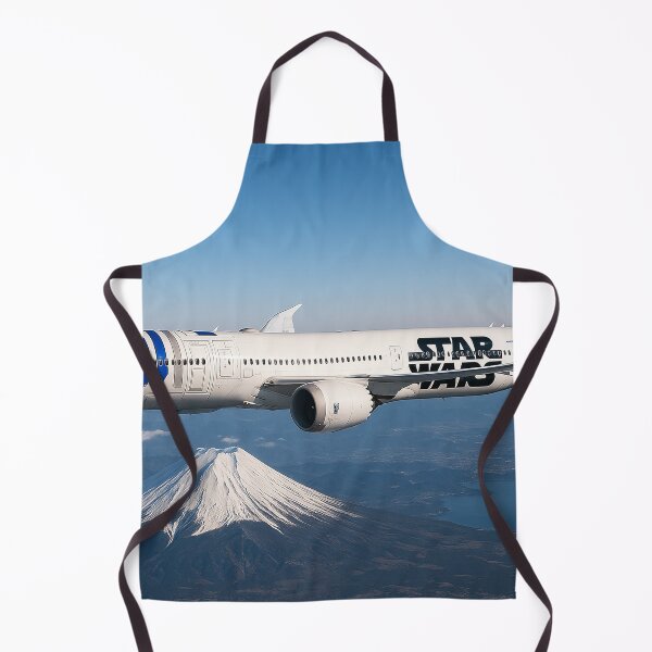 Item preview, ANA 787 R2-D2 Star Wars Livery Over Mount Fuji designed and sold by Skyframe Aviation.