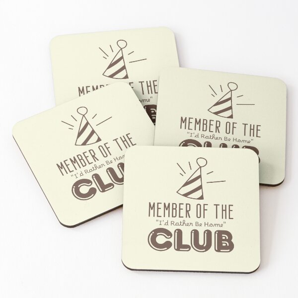 Item preview, Member of the "I'd Rather Be Home" Club designed and sold by musthavewords.