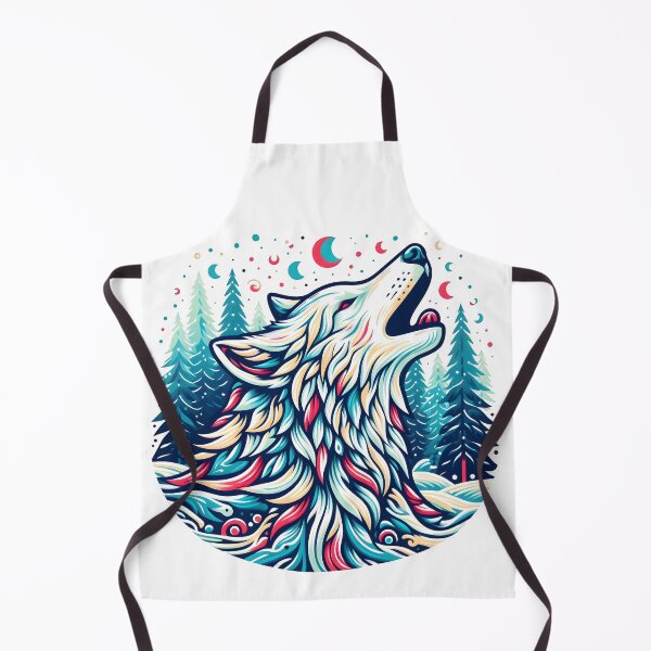 Item preview, lobo de nieve, lobo de invierno, hombre lobo, bosque designed and sold by TrueArtVibes.