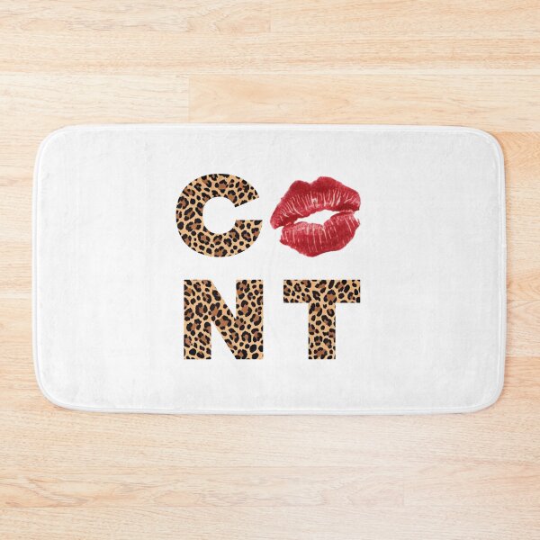 Item preview, cunt cheetah print kiss mark cunty slay  designed and sold by Kyna Arts.