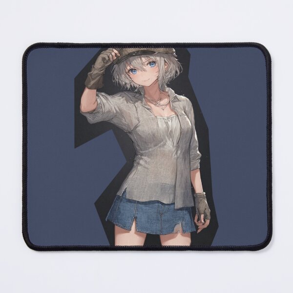 Item preview, Gray-Haired Anime Girl designed and sold by ArtsJulian.