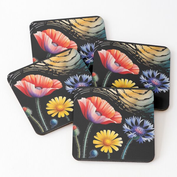 Item preview, Field flowers designed and sold by zzsuzsa.