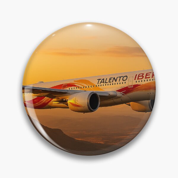 Item preview, Iberia A350 Talento a Bordo sobre el atardecer andaluz designed and sold by Skyframe Aviation.