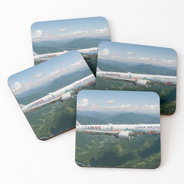 Item preview, China Airlines 777 in Taiwan Tourism Livery Over Mountain Valley designed and sold by Skyframe Aviation.