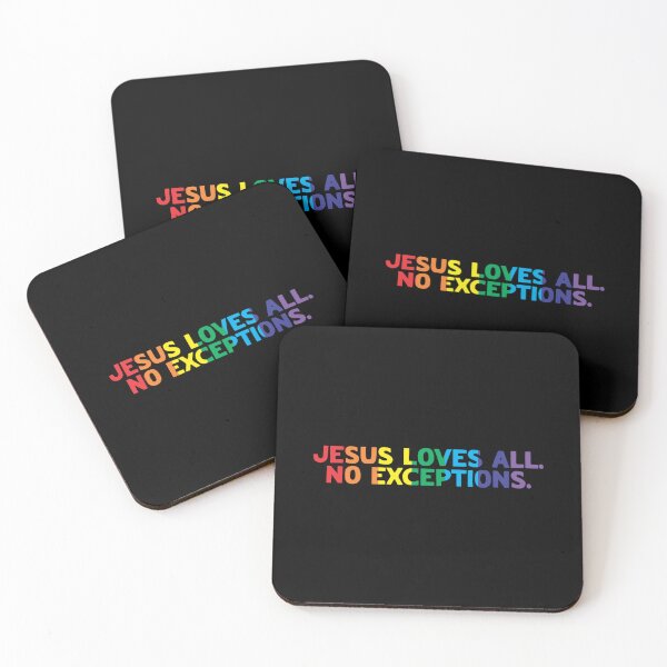 Item preview, Lgbt Christian: Jezus Loves All. No Exceptions. designed and sold by musthavewords.