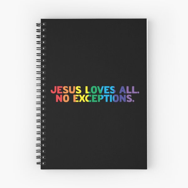 Item preview, Lgbt Christian: Jezus Loves All. No Exceptions. designed and sold by musthavewords.