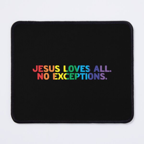 Item preview, Lgbt Christian: Jezus Loves All. No Exceptions. designed and sold by musthavewords.
