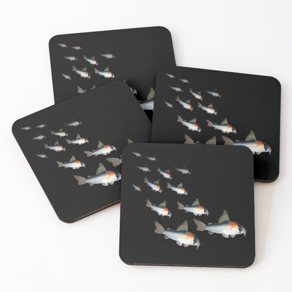 Item preview, Adolfoi Corydoras Schooling Aquarium Fish Tank Lovers Art  designed and sold by Aquarium Eclipse.
