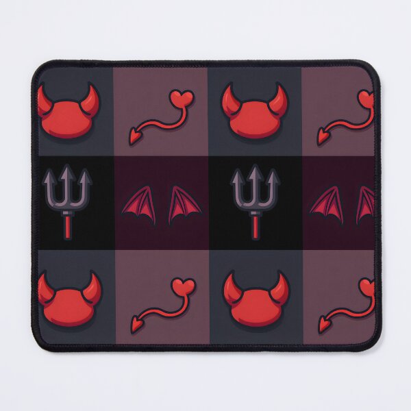 Item preview, Cute Devil Aesthetic Sticker – Horns, Trident, Tail & Bat Wings Gothic Vector Design designed and sold by FestivityFinds.