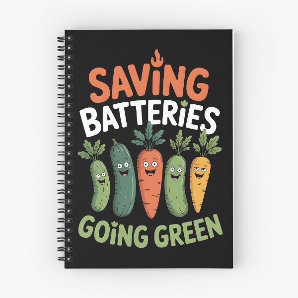 Item preview, Saving Batteries Going Green designed and sold by HeadTurningArt.
