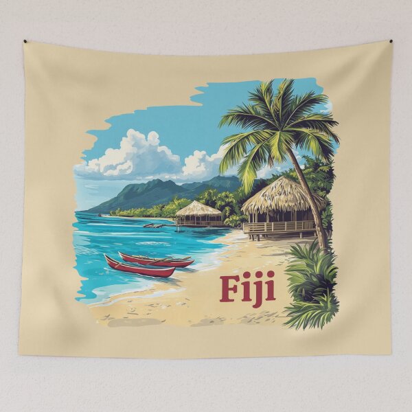 Item preview, Fiji Island Dreamscape  designed and sold by Myra365Art.