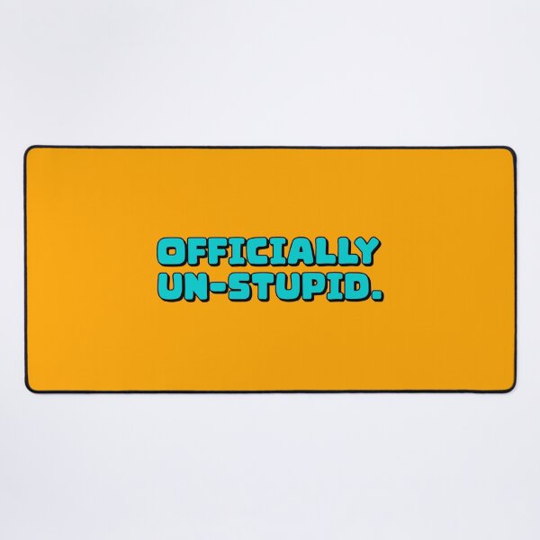 Item preview, Officially Un-Stupid. designed and sold by musthavewords.