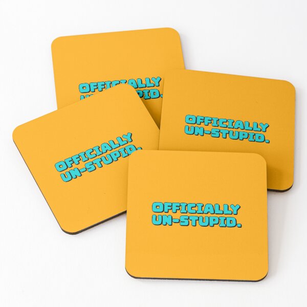 Item preview, Officially Un-Stupid. designed and sold by musthavewords.