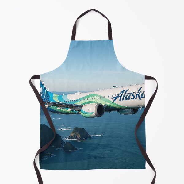 Item preview, Alaska Airlines 737 MAX 9 in Our Commitment Livery Over the Paci designed and sold by Skyframe Aviation.